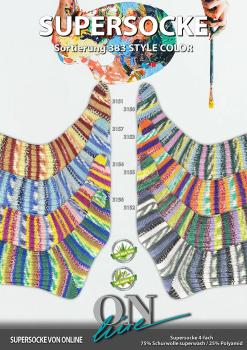 ONline Supersocke 4-fach Sortierung 383 Style Color